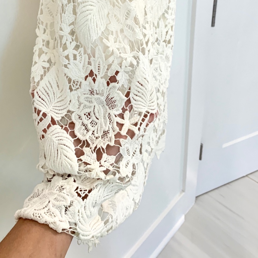 NWT Lace Pencil Skirt - Picture 4 of 8